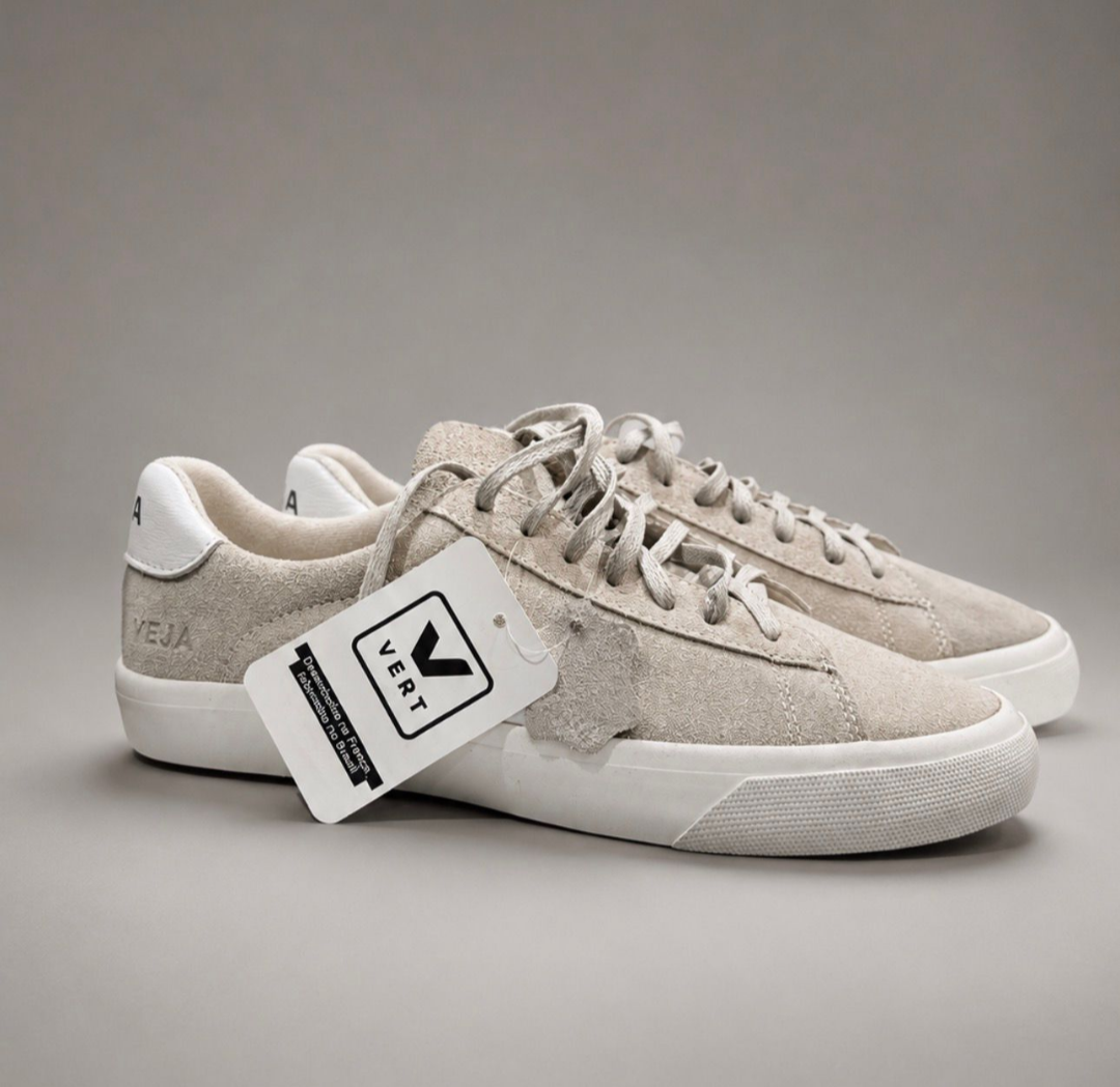 Tênis Casual Masculino VEJA Vert Bege